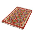 Kelim teppich Afghan Chobi 132x76 handgewebter ethnischer Kelim