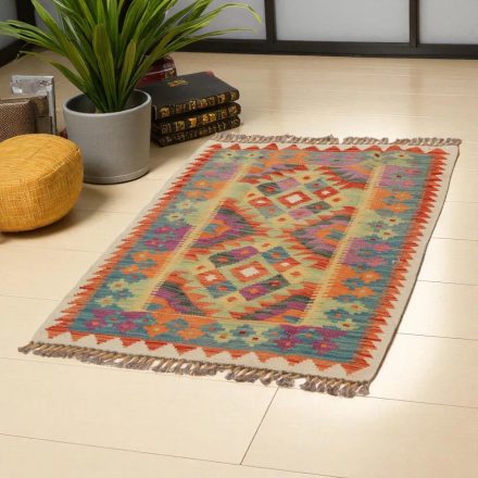 Kelim teppich Chobi 120x87 handgewebter afghanischer Kelim