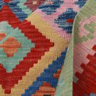 Kelim teppich Chobi 205x293 Handgewebter afghanischer Kelim