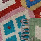 Kelim teppich Chobi 205x293 Handgewebter afghanischer Kelim