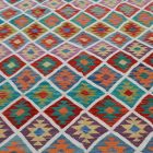 Kelim teppich Chobi 209x303 Handgewebter afghanischer Kelim
