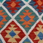 Kelim teppich Chobi 209x303 Handgewebter afghanischer Kelim