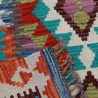 Kelim teppich Maimana 126x88 handgewebter afghanischer Kelim aus Wolle