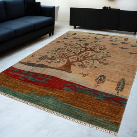 Orientteppich Afshar naqsha 200x299 handgeknüpfter afghanischer Teppich