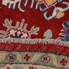 Kazak runder teppich 168x171 handgeknüpfter afghanischer Teppich