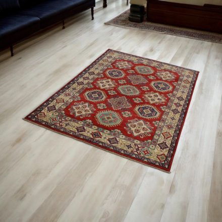 Kazak Teppich 122x176 handgeknüpfter afghanischer Teppich