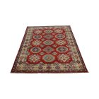 Kazak Teppich 122x176 handgeknüpfter afghanischer Teppich