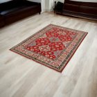 Kazak Teppich 121x175 handgeknüpfter orientteppich