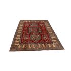Kazak Teppich 150x200 handgeknüpfter afghanischer Teppich