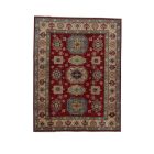Kazak Orientteppich 155x200 handgeknüpfter Teppich