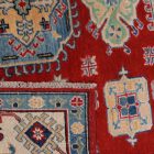Kazak Orientteppich 155x200 handgeknüpfter Teppich