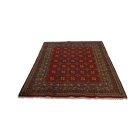 Orientteppich Aqcha Bukhara 150x196 handgeknüpfter afghanischer Teppich