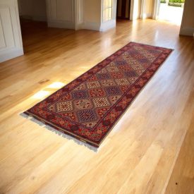   Afghanischer läufer teppich Khal Mohammadi 91x300 orientalischer handgeknüpfter teppich