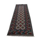 Orientalischer läufer teppich Aqcha Bukhara 80x285 handgeknüpfter afghanischer Teppich