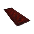 Afghanischer läufer teppich Kargai Elefantenfuß 83x249 handgeknüpfter orientteppich