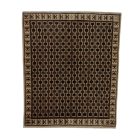 Orientteppich Gebbe 104x124 handgeknüpfter moderner Teppich