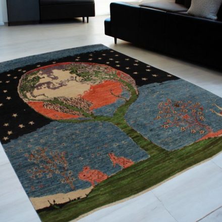 Orientteppich Afshar naqsha 195x293 handgeknüpfter afghanischer Teppich