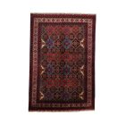 Afghanischer Teppich Waziri 203x290 handgeknüpfter teppich