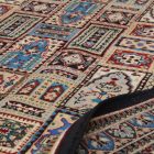 Perserteppich Bakhtiari 202x285 handgeknüpfter afghanischer Teppich