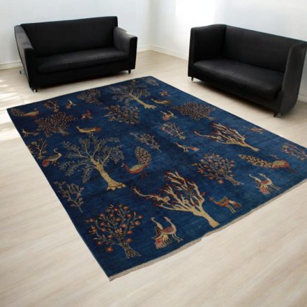 Orientteppich Afshar naqsha 244x303 handgeknüpfter afghanischer Teppich