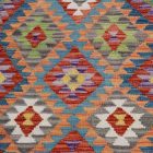 Afghanischer Kelim Teppich Läufer Chobi 97x276 ethnischer handgewebter Kilim