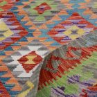 Afghanischer Kelim Teppich Läufer Chobi 97x276 ethnischer handgewebter Kilim