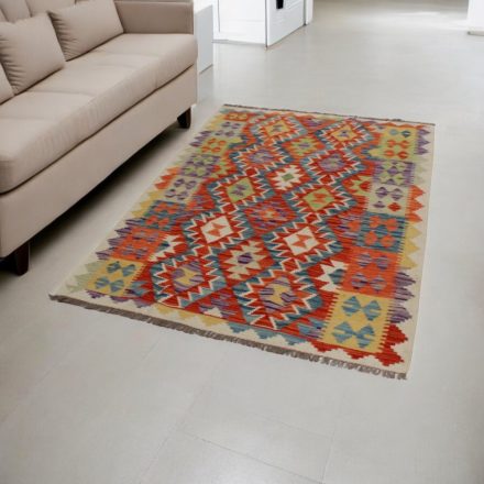 Ethnischer Kilim teppich Chobi 125x180 handgemachter Kelim