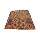 Handgewebter Afghan Kelim 130x167 Maimana Kilim Teppich