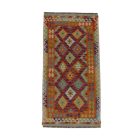 Afghanischer Kelim Teppich Chobi 100x197 ethnischer handgewebter Kilim