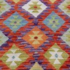 Afghanischer Kelim Teppich Chobi 100x197 ethnischer handgewebter Kilim