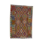 Handgewebter Afghan Kelim 126x178 Maimana Kilim Teppich