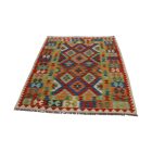 Maimana Kelim Teppich 126x176 afghanischer handgewebter Kilim