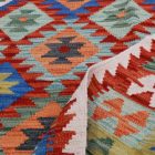 Maimana Kelim Teppich 126x176 afghanischer handgewebter Kilim