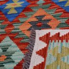 Maimana Kelim Teppich 126x176 afghanischer handgewebter Kilim
