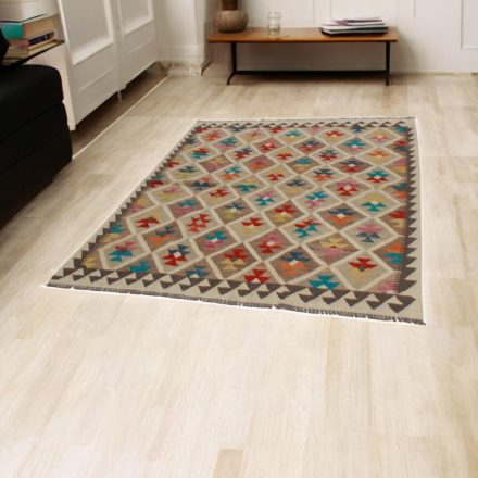 Kelim teppich Chobi 161x198 Afghanischer handgewebter Kilim
