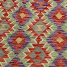 Maimana Kelim Teppich 125x183 afghanischer handgewebter Kilim