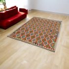 Wolle Kelim Teppich Chobi 154x204 handgewebter afghanischer Kilim