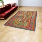 Handgewebter Afghan Kelim 166x238 Maimana Kilim Teppich