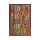 Handgewebter Afghan Kelim 166x238 Maimana Kilim Teppich