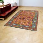 Afghanischer Kelim Teppich Chobi 161x247 ethnischer handgewebter Kilim