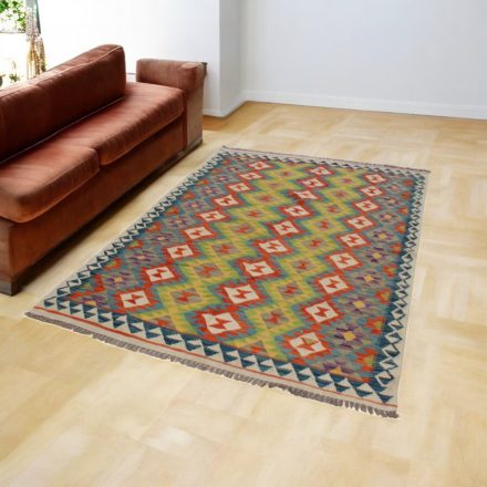 Kelim teppich Chobi 149x208 Afghanischer handgewebter Kilim