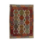 Ethnischer Kilim teppich Chobi 147x202 handgemachter Kelim