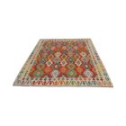 Handgewebter Kelim Chobi 177x250 afghanische Wolle Kilim Teppich