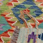 Ethnischer Kilim Läufer Chobi 87x240 handgemachter Kelim teppich