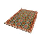 Wolle Kelim Teppich Chobi 126x178 handgewebter afghanischer Kilim