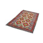 Wolle Kelim Teppich Chobi 100x200 handgewebter afghanischer Kilim