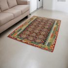 Afghanischer Kelim Teppich Chobi 150x204 ethnischer handgewebter Kilim