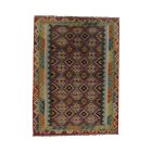 Afghanischer Kelim Teppich Chobi 150x204 ethnischer handgewebter Kilim
