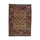 Ethnischer Kilim teppich Chobi 152x206 handgemachter Kelim
