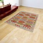 Kelim teppich Chobi 140x203 Afghanischer handgewebter Kilim